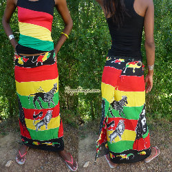 Pareo Rasta Bob Marley Tenture 3