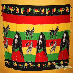 Pareo Rasta Bob Marley Tenture 3