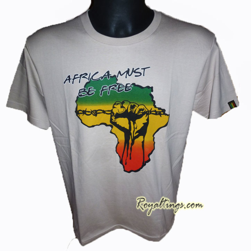 Tee shirt Africa Must be free