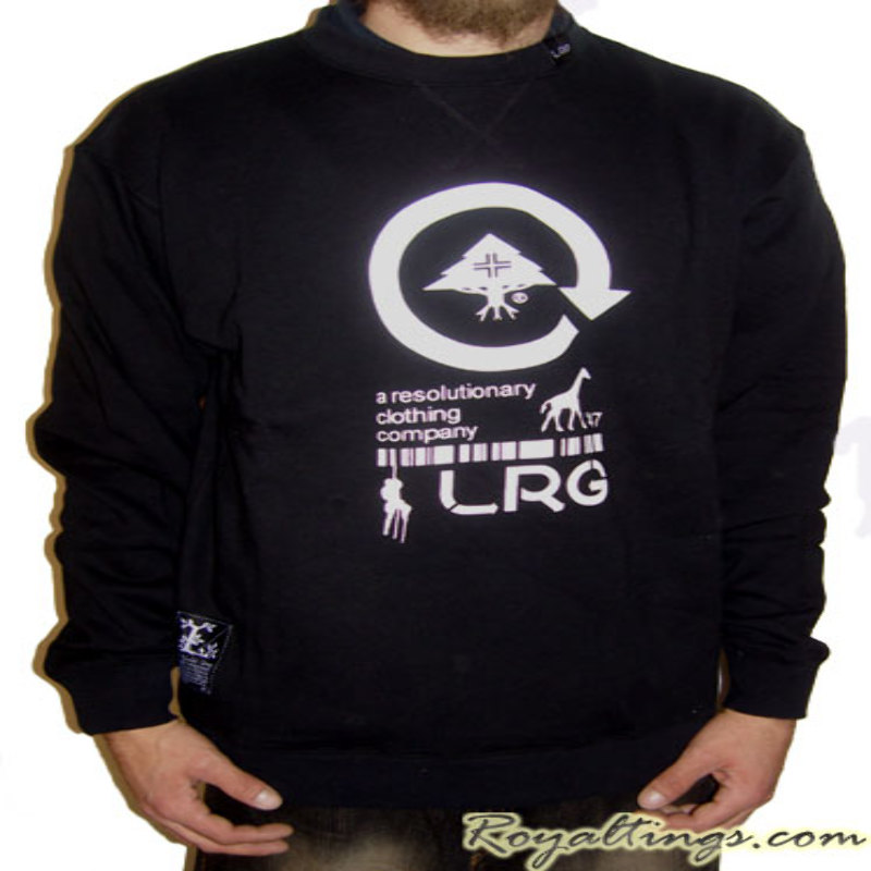 Sweat LRG Crew Neck Black
