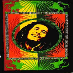Drapeau Tenture Bob Marley Lion