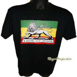 Tee shirt Rasta Lion 2