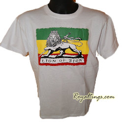 Tee shirt Rasta Lion 2