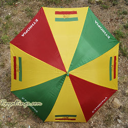 Parapluie Ombrelle Ethiopienne Rasta Lion of Judah 2