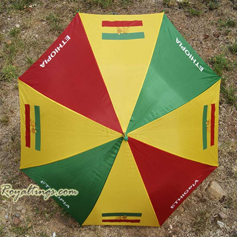 Parapluie Ombrelle Ethiopienne Rasta Lion of Judah 2