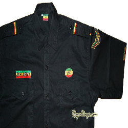 Chemisette Rasta Jah Army