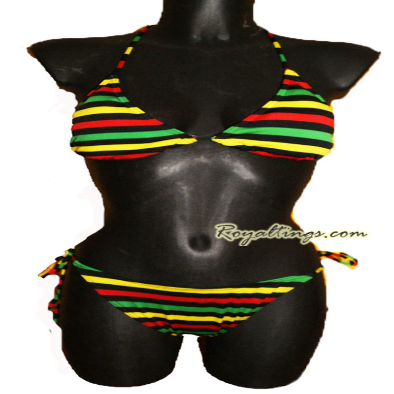 Maillot de Bain Rasta + Pareo 2