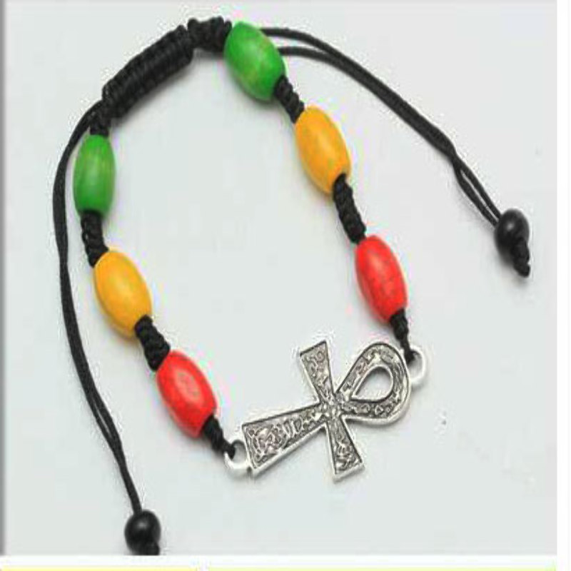 Bracelet Bois Croix de Ankh
