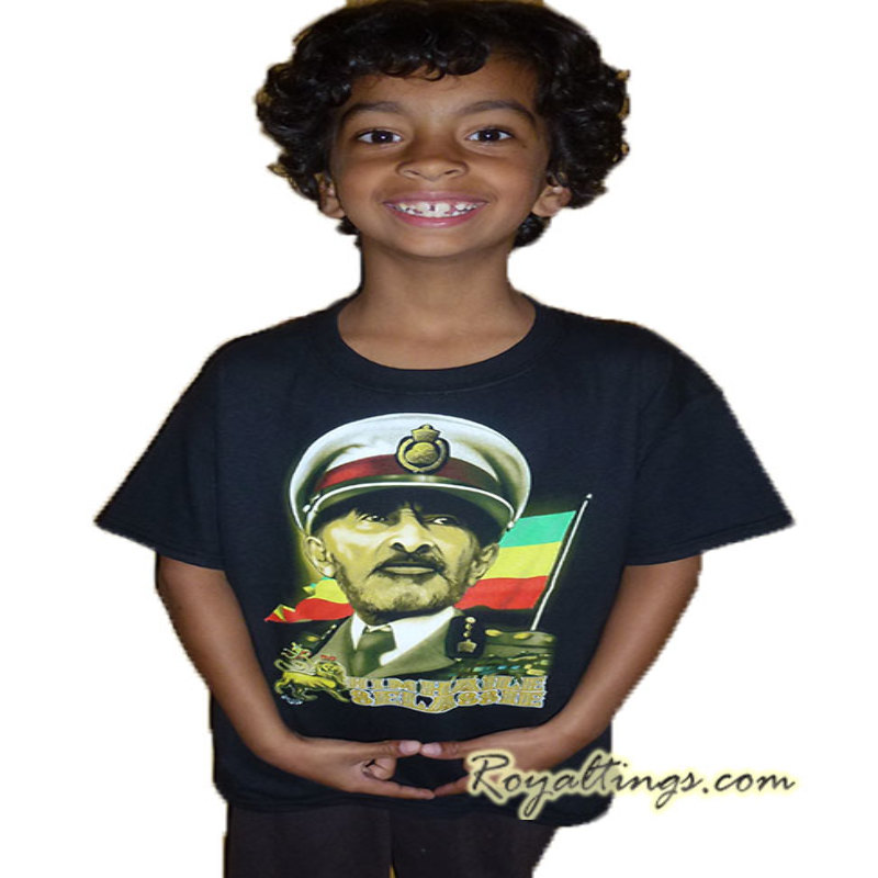 Tee Shirt Haile Selassie I Enfant